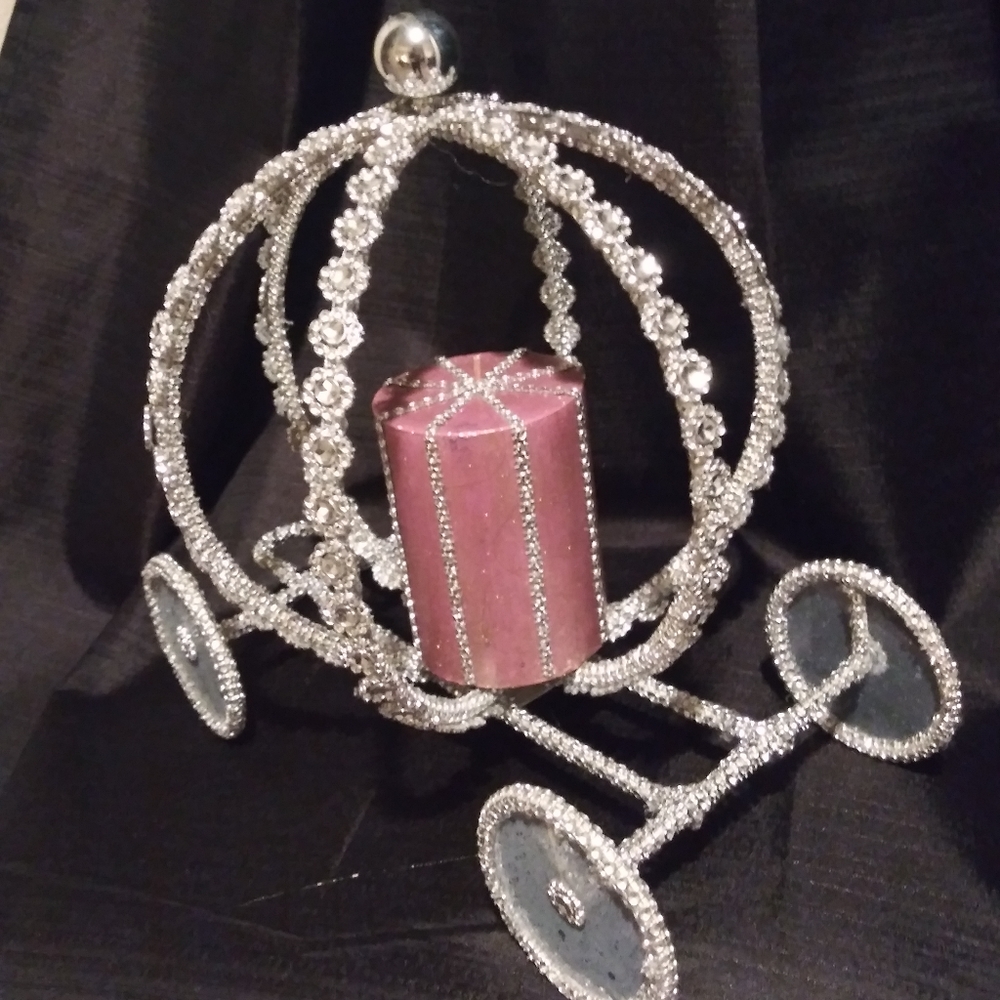 Bling Cynderella carriage.  Hand made.